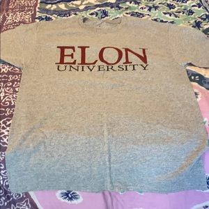 elon university tee shirt